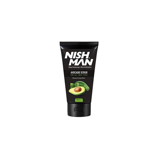 Nish Man Apricot Scrub Deep Cleansing & Skin Exfoliation 150ml