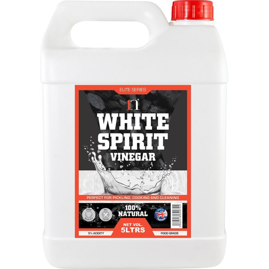 (4 x 5 Litres) White Spirit Vinegar 5L Cleaning Cooking Laundry
