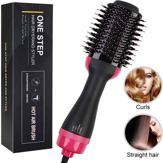 5 in1 Ion Hair Straightener Curly Hair Comb Hair Dryer Volumizer