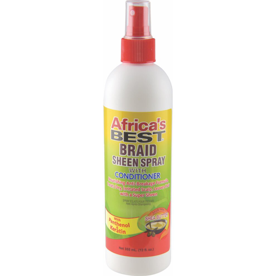 Africa's Best Braid Sheen Spray 12oz