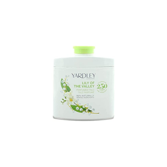 Yardley London Lily of the Valley Mini Talc 50g