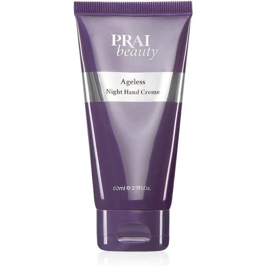 PRAI Beauty Ageless Night Hand Creme - Anti-Aging Skin Repair for Dry Hands, Hydrating Moisturiser Skin Care - Promotes Soft,...