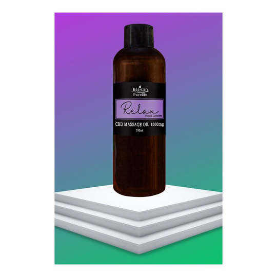 (1000mg) Relax CBD Massage Oil