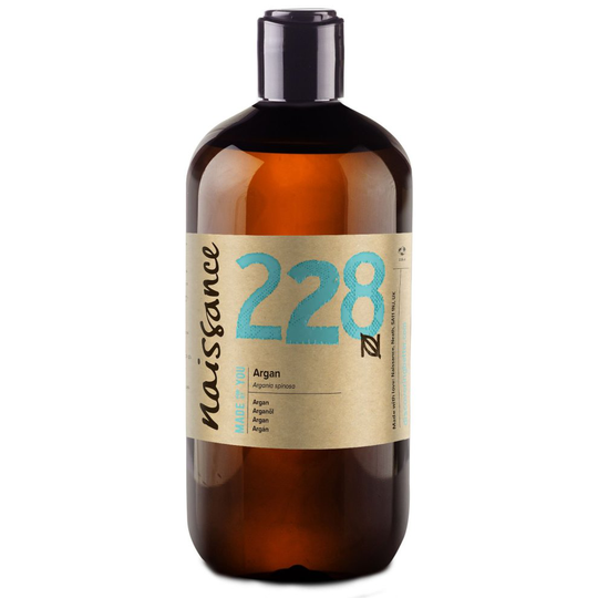 Naissance Moroccan Argan Oil (no. 228) 500ml - Pure & Natural, Anti-Ageing, Antioxidant, Vegan, Hexane Free, No GMO