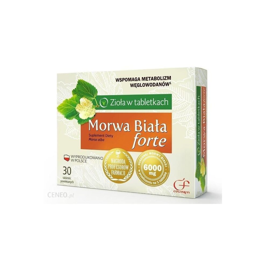 COLFARM MORWA BIALA FORTE WHITE MULBERRY Morus alba 60 tablets Lose Weight