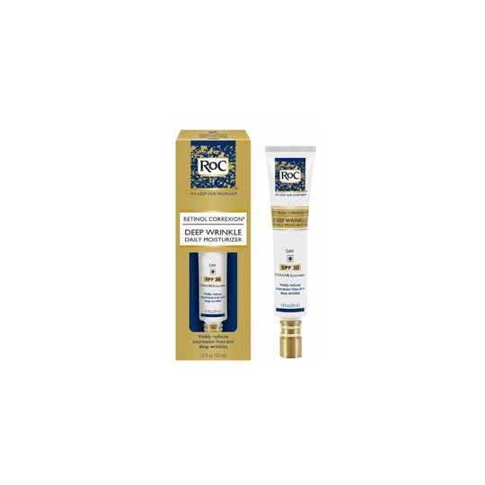 RoC Deep Wrinkle Daily Moisturizer SPF30, 1 Oz