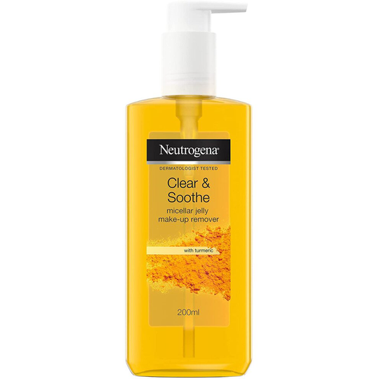 Neutrogena Clear and Soothe Micellar Jelly Make-Up Remover, 200 ml