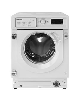 Hotpoint Biwdhg961484 9Kg Wash, 6Kg Dry, 1400 Spin Built-In Washer Dryer - White - Washer Dryer With Installation