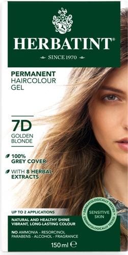 Herbatint Hair Colour Golden Blonde, 130ml