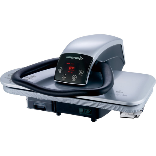 (71HD-Silver, 68cm, 1,600watt) Steam Ironing Press Heavy Duty Professional by Speedypress (+ FREE Iron Attachment, Anti-Scale Water Filter, Replacemen