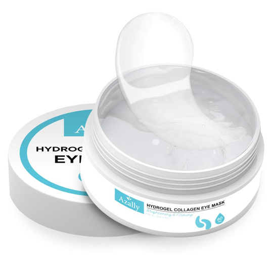 AZALLY Hydrogel Collagen Eye Mask - Collagen Anti-Aging Under Eye Patches, Under Eye Patches, Under Eye Bags Treatment, Eye Mask for Puffy Eyes (60pcs
