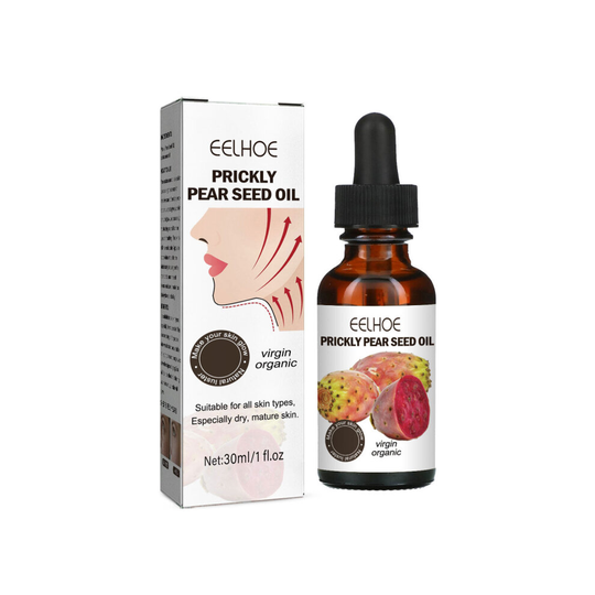 Organic Prickly Pear Seed Oil 30ML, Anti-Aging Facial & Hair Oil