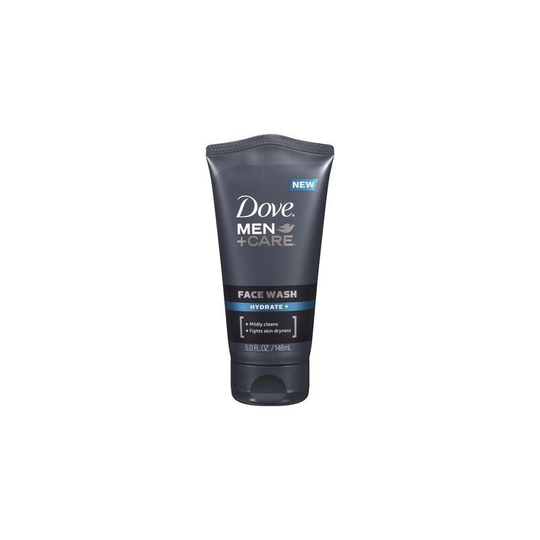 Dove Men + Care Face Wash, Hydrate, 5 Oz