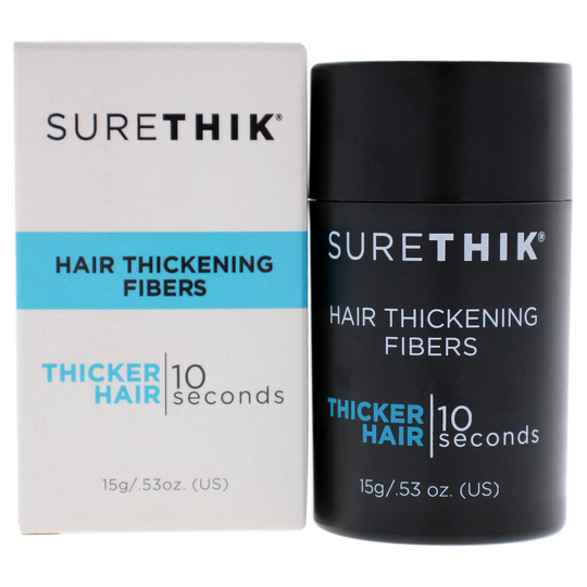 SureThik Hair Thickening Fibers - Light Brown - 0.53 oz Treatment