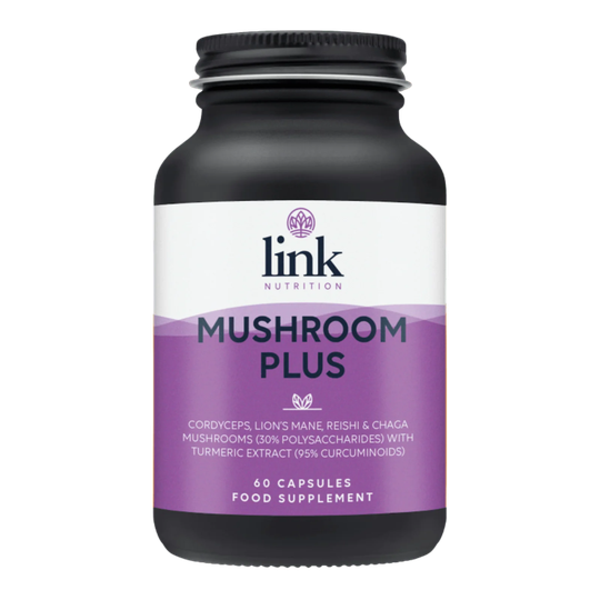 Link Nutrition Mushroom Plus, 60 Capsules