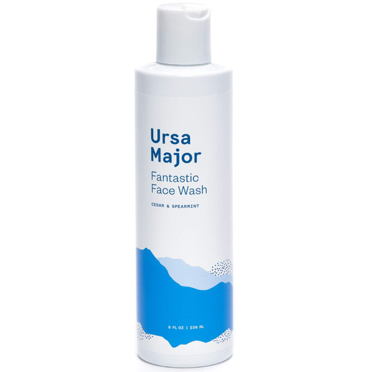 Ursa Major Fantastic Face Wash | Natural, Vegan & Cruelty Free | Daily Foaming Facial Cleanser for Men & Women | 8 ounces