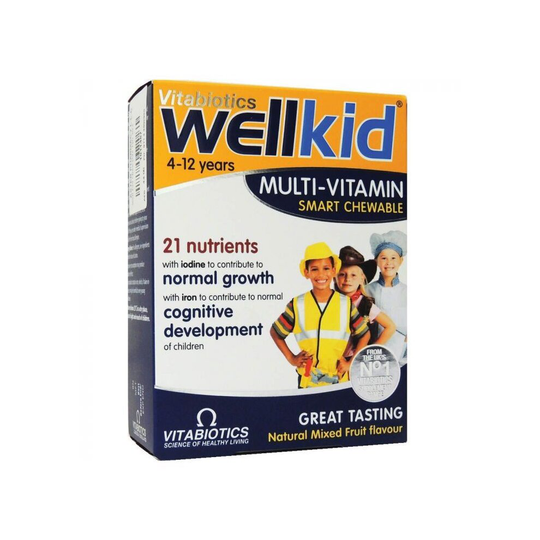 Vitabiotics Wellkid Multivitamin Smart Chewable Tablets 30's