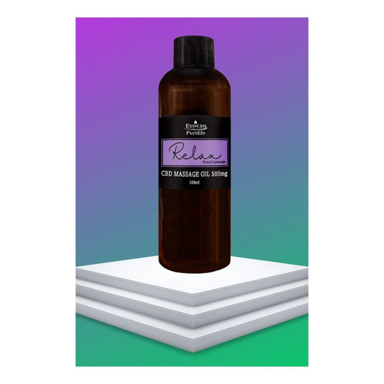 (500mg) Relax CBD Massage Oil