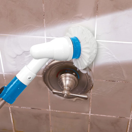 JML Hurricane Spin Scrubber: The'reach Anywhere' Cordless Power Scrubber
