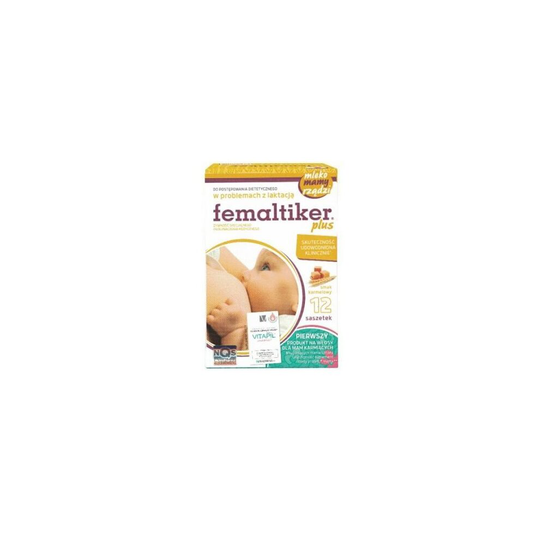 FEMALTIKER PLUS caramel flavor - 12sachets +VITAPIL