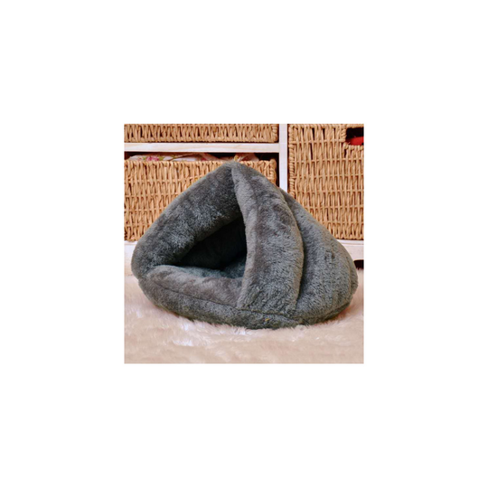 Puppy Pet Cat Dog Bed Soft Warm Kennel Nest Cave House Sleeping Bag