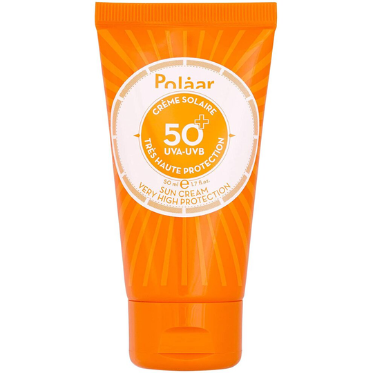 Polåar - Sun Cream Very High Protection SPF50+ UVA and UBV - 50 ml - Sunscreen Protective Face Care - Suitable for Sensitive Skin - Without white