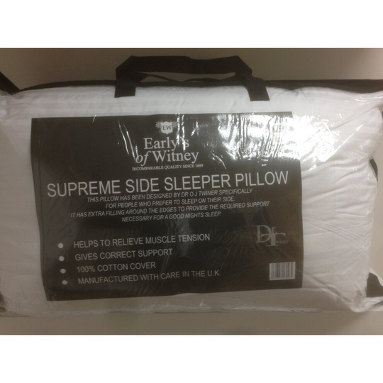 Early's Of Witney Side Sleeper Pillow Pair