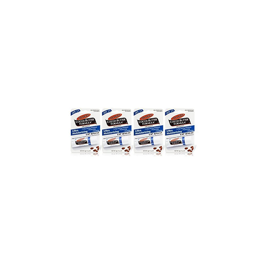 4x Palmers Cocoa Butter Formula LIP BALM SPF15 Moisturising Chapped Cracked 4g
