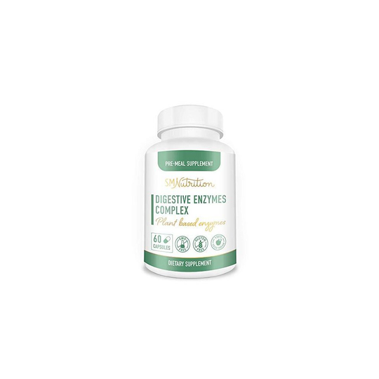 Digestive Enzymes Supplement for Digestion, Flatulence, Lactose Absorption, Constipation, Gas Relief, IBS Support and Bloating* - 60 Vegetarian Caps
