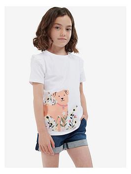 Barbour Girls Penny T-Shirt - White