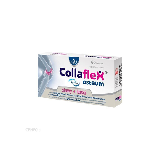Collaflex Osteum D3 + K2 Collagen Healthy Bones Cartilage 60 Caps COLAFIT OLIMP