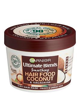 Garnier Ultimate Blends 3 In 1 Hair Food Coconut Hair Mask - 390Ml