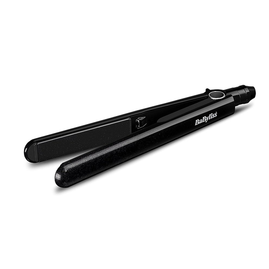 Babyliss Styler 2098DU Diamond Radiance Ceramic Barrel Hair Straightener Curler