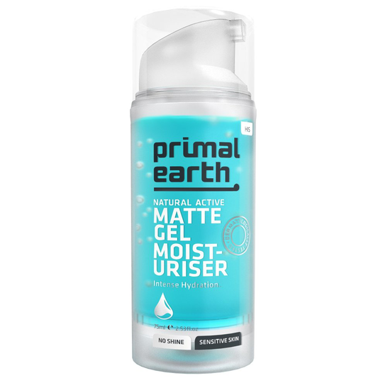Primal Earth Matte Gel After-Shave Moisturiser, 75ml (2.5 oz)