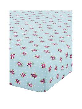 Catherine Lansfield Fairies Fitted Sheet - Toddler - Pink