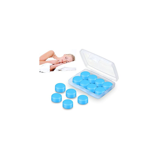 Ear Plugs ,Sumwitun silicone ear plugs, 8 PACK Noise Cancelling Ear Plugs for Sleep, Earplugs Reusable Protection from Water and Noise.Earplugs for