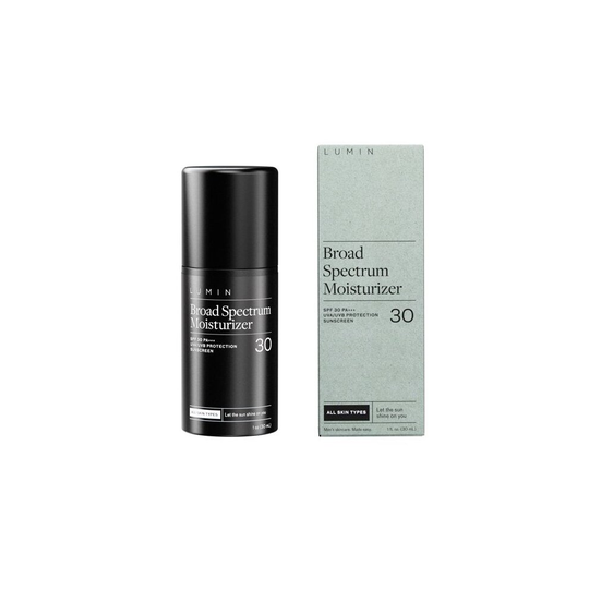 Lumin Men's Face Moisturizer SPF 30, Broad Spectrum 1 oz