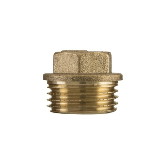 (3/8") 3/8" 1/2" 3/4" 1" Thread Brass Pipe Screw Hex Male Blanking Plug Tube End Cap