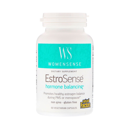 Natural Factors, WomenSense, EstroSense, Hormone Balancing, 60 Vegetarian Capsules