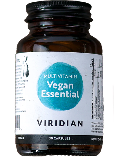 Viridian Essential Vegan Multivitamin 30 capsules