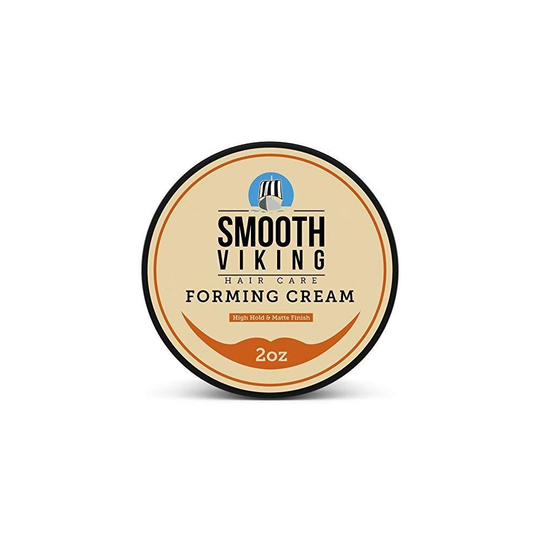 Smooth Viking Forming Cream for Men, High Hold and Matte Finish, For Short and Long Hair Types, 2 Ounces