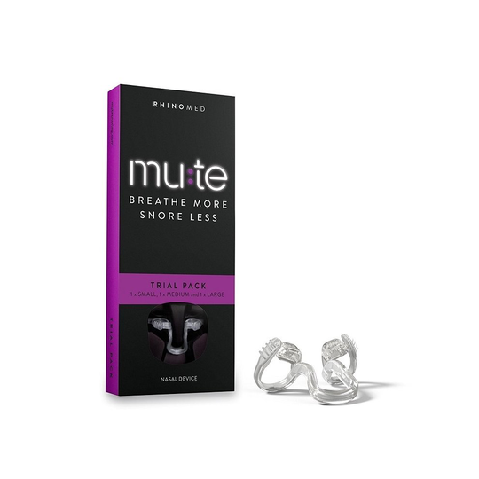 Mute Nasal Device Trial Pack S/M/L