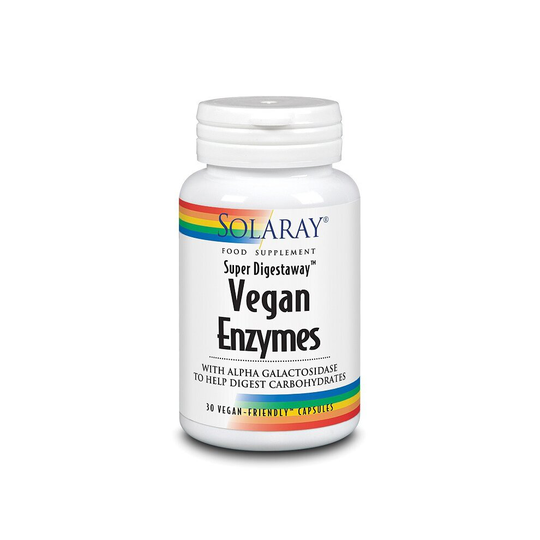 Solaray Vegan Enzymes Capsules 30 (1277)