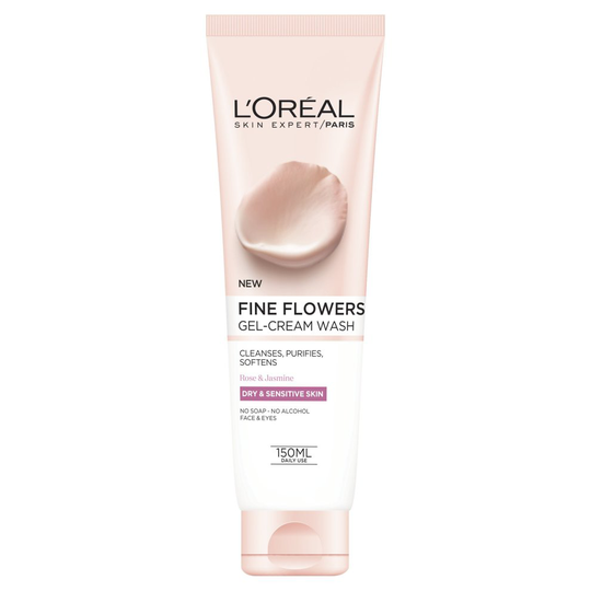 L'Oréal Fine Flowers Cleansing Face Wash, 150ml