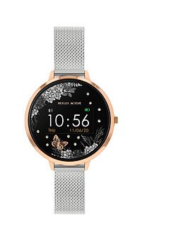 Reflex Active Series 03 Silver Ladies Smart Watch, Silver, Women