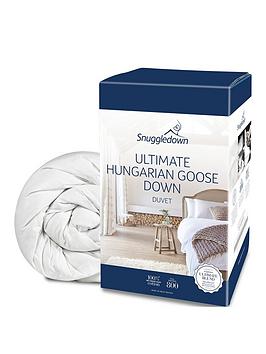 Snuggledown Of Norway Hungarian Goose Down 10.5 Tog Duvet