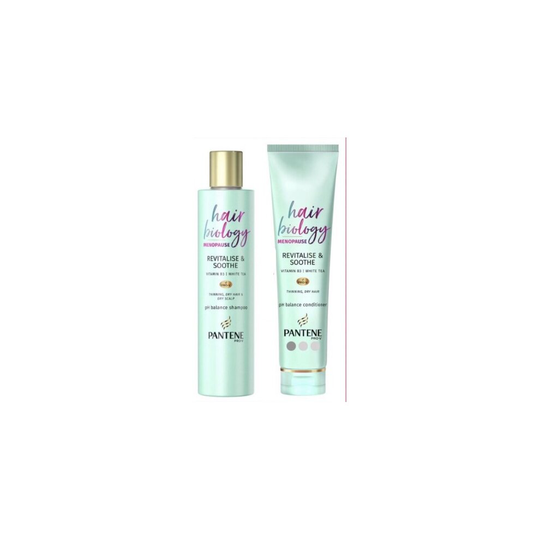 Pantene Hair Biology Menopause Shampoo 250ml AND Conditioner 160ml