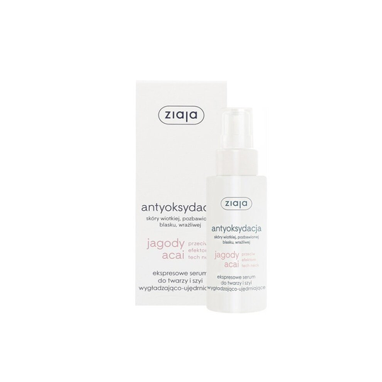 Ziaja - Acai Berry Express Face and Neck Serum (50ml)
