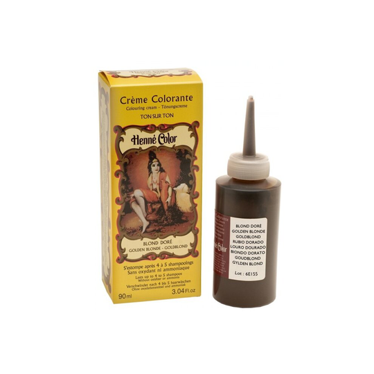 Henne Color Golden Blonde Henna Hair Colouring Cream 90 ml