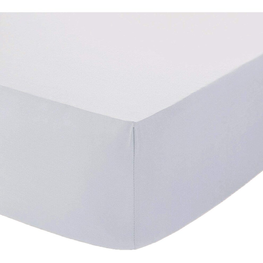 (Super-King, White) 200 Thread Count 100% Egyptian Cotton Fitted Sheet
